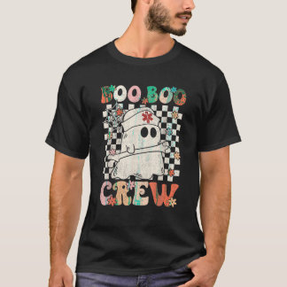 Groovy Boo Crew Nurse Ghost Sjukvårdare EMT EMS T Shirt