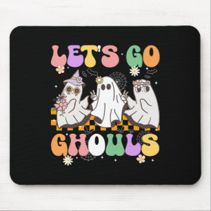 Groovy Boo Lets Go Ghouls Halloween Ghost Women Gi Musmatta