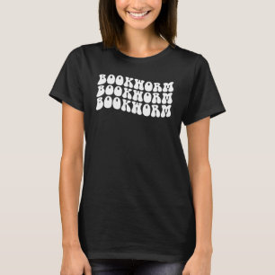 Groovy Bookworm Bok Reading Bok Nerd Librarian T Shirt