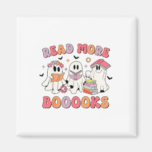 Groovy Boooks Ghost Läs mer Bokar Lärare Magnet