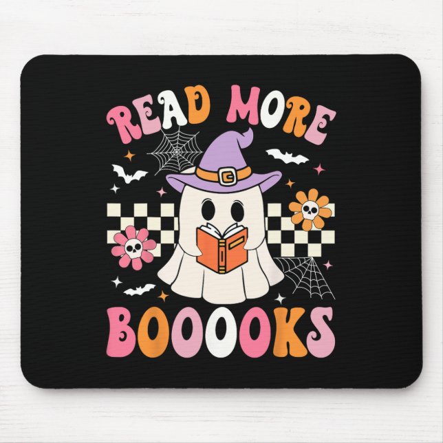 Groovy Boooks Ghost Läs mer Bokar Lärare Musmatta (Framsidan)