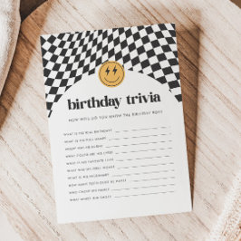 Groovy Boy's Rad Birthday Trivia Game