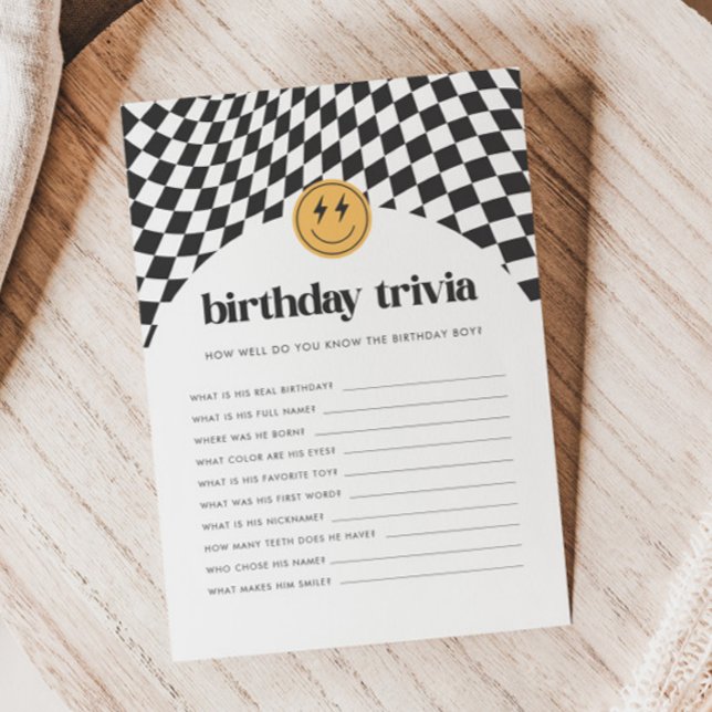 Groovy Boy's Rad Birthday Trivia Game (Skapare uppladdad)