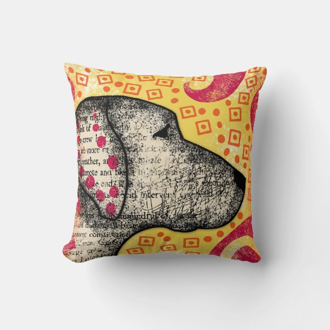 Groovy Bra Hund Dekorativ kudde (Framsida)