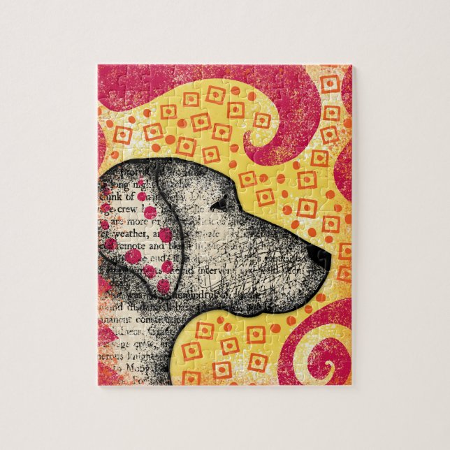 Groovy Bra Hund Jigszle Puzzle Pussel (Vertikal)