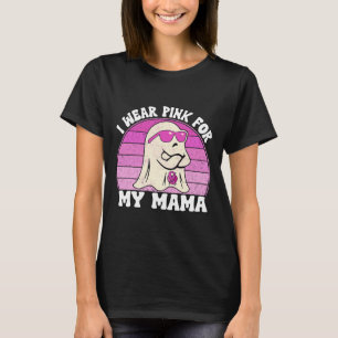 Groovy Breast Cancer Awareness Ghost I Bära Rosa F T Shirt