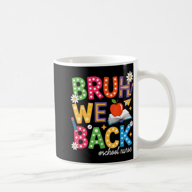 Groovy Bruh, vi är tillbaka i skolan... Kaffemugg (Höger)