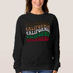 Groovy California State Hem Jag älskar Kalifornien T Shirt