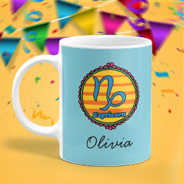 Groovy Capricorn Custom Kaffemugg
