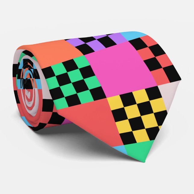 Groovy Checkated Minimalist Chess Board Slips (Rullad)