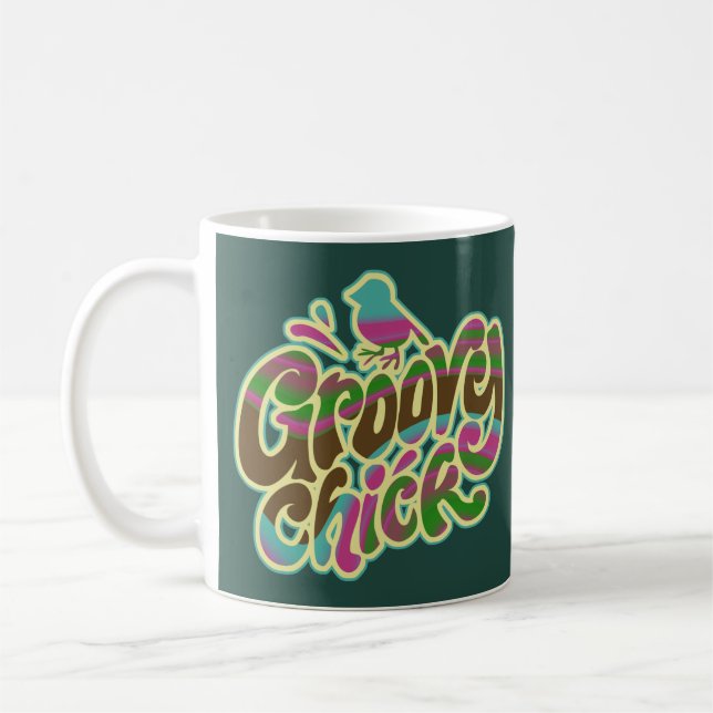 Groovy Chick Kaffemugg (Vänster)