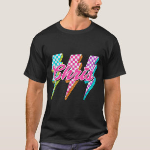 Groovy Chris Blixt Checkered Jag älskar Meme T Shirt
