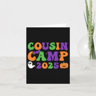 Groovy Cousin Camp T Shirts 2025, Halloween Cousin Kort