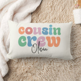 Groovy Cousin Crew Personalized Lumbarkudde