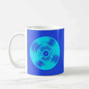 Groovy Dady Record Soul och Funk 70-talets Coola P Kaffemugg