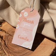 Groovy Daisy Birthday Tack Märkre