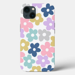 Groovy Daisy Flowers Retro Boho Blommigt