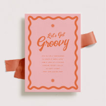 Groovy Daisy Quinceañera-inbjudan