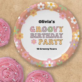 Groovy Daisys Hippie Photo Girl's Birthday