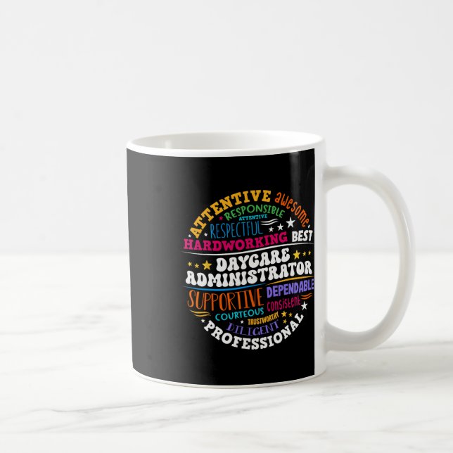 Groovy Daycare Administrator Childcare Provider Af Kaffemugg (Höger)