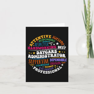 Groovy Daycare Administrator Childcare Provider Af Kort