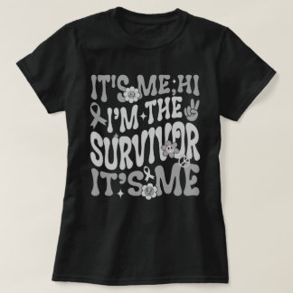 Groovy Det är jag... Jag är Brain Cancer Survivor T Shirt