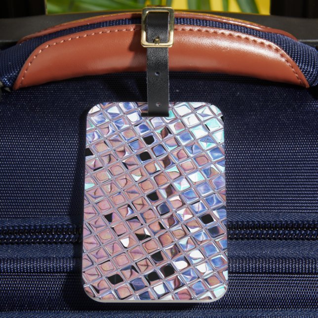 Groovy Disco Boll Spegel Boll Disco Globe Bagagebricka (Framsida Insitu 2)