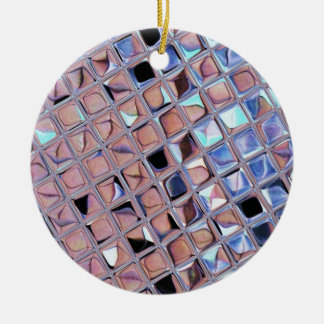 Groovy Disco Boll Spegel Boll Disco Globe Julgransprydnad Keramik