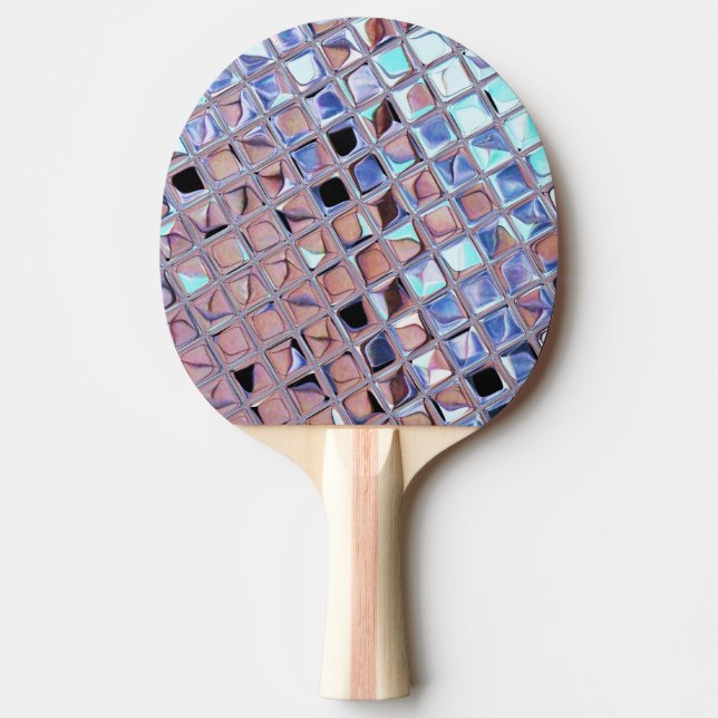 Groovy Disco Boll Spegel Boll Disco Globe Pingisracket (Framsidan)