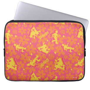 Groovy Disco Scooby-Doo Mönster Laptop Fodral