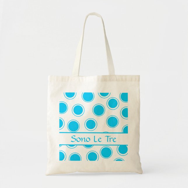 Groovy Dots #2 med monogram Tygkasse (Framsidan)