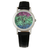 Groovy Eklektisk Retro Trippy Polysexuell Pride Fl