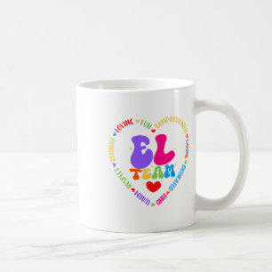 Groovy El Team Läraruppskattningsvecka tillbaka ti Kaffemugg
