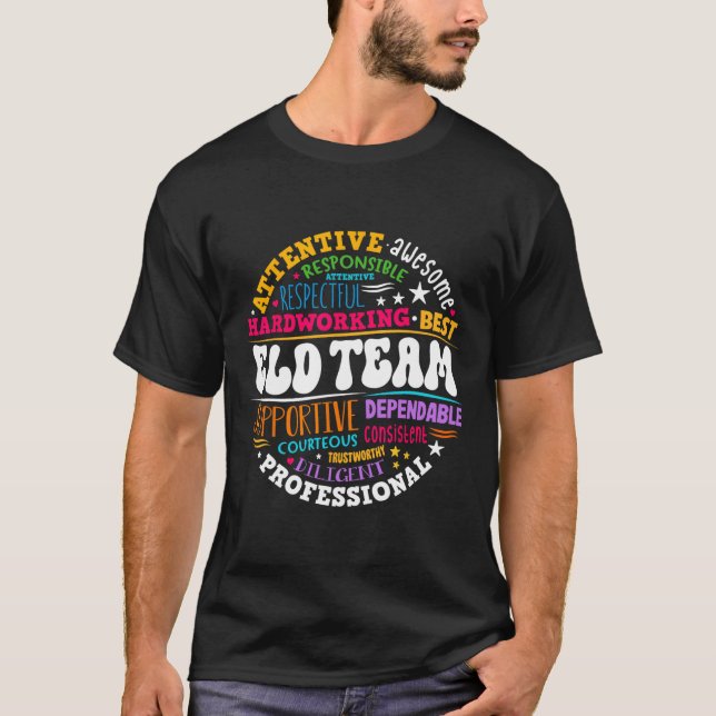 Groovy Eld Team Crew Engelskt Språkutveckling T Shirt (Framsida)