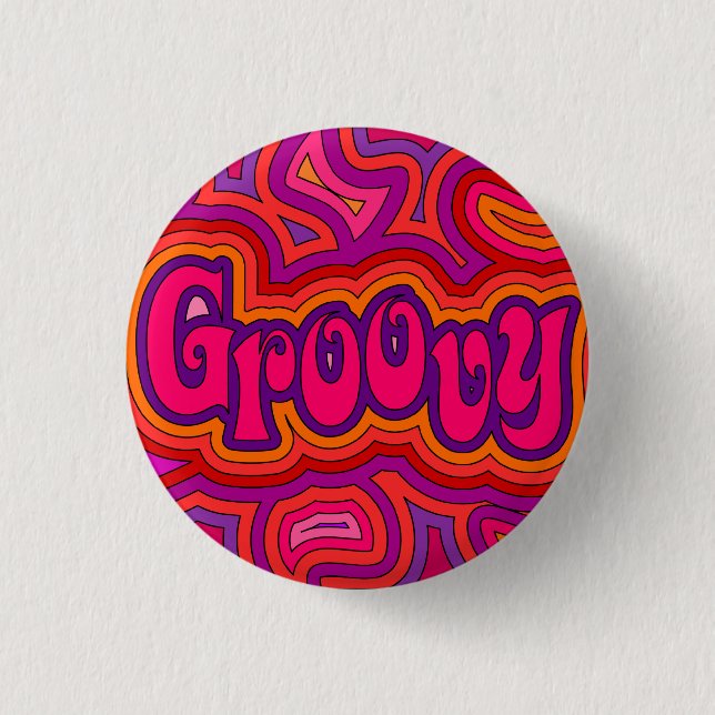 Groovy emblem knapp (Framsida)