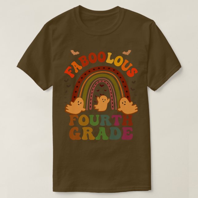 Groovy FABOLOUS 4:E KLASS-TEACHER-kostym T Shirt (Design framsida)