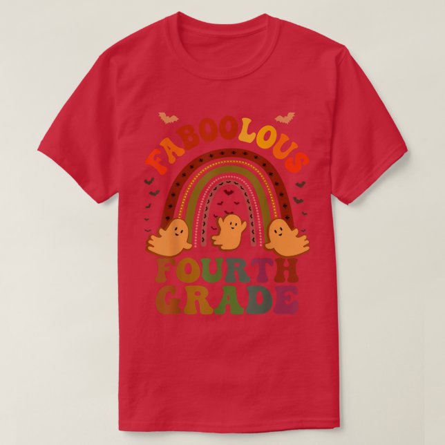 Groovy FABOLOUS 4:E KLASS-TEACHER-kostym T Shirt (Design framsida)