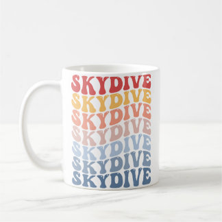 Groovy Fallskärmsdykning Kaffemugg
