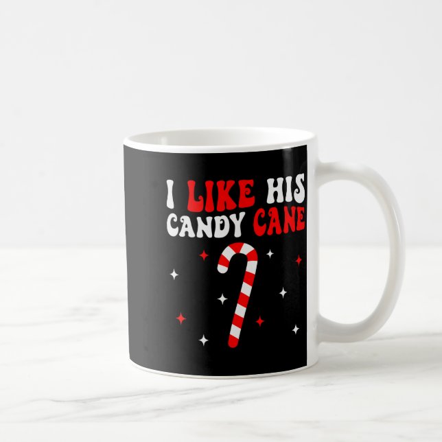 Groovy Family Christmas Couple Matching Funny Tee  Kaffemugg (Höger)