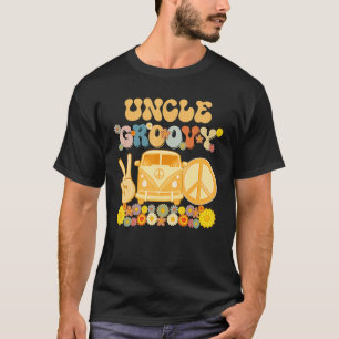 Groovy farbror Retro Matching Family Baby Shower T Shirt