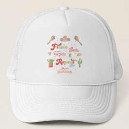 Groovy Fiesta Siesta Tequila Repeat Bachelorette Keps