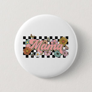 Groovy Flower Mamma Mors dag Women from Son Daug Knapp