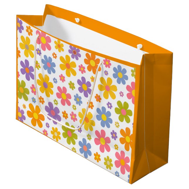 Groovy Flower Power (Orange) (Framsidan Vinklad)