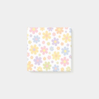 Groovy Flower Power Post-it Block