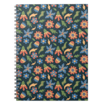 Groovy Flowers Retro Mönster