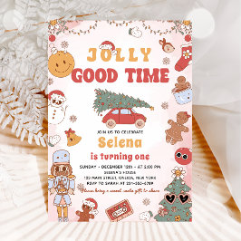 Groovy-Födelsedagsfesten Jolly-bra Inbjudningar