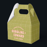 Groovy Fold Grönt Rosa Red Funky Presentaskar<br><div class="desc">Groovy Bold Grönt Gult Red Funky</div>