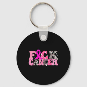 Groovy for Cancer Nyckelring