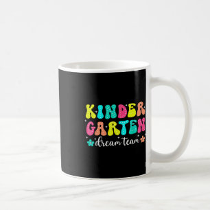 Groovy Förskole Drömteam Tillbaka Till Skolan Lära Kaffemugg