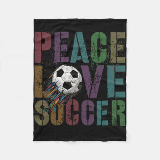 Groovy Fredleklek Fotboll Sparkar Ll Tjejer Mamma Fleecefilt